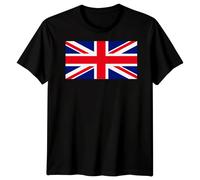 T-shirt Union Jack Flag Great Britain UK British Graphic Tee per adulti e...