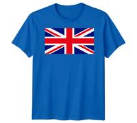 T-shirt Union Jack Flag Great Britain UK British Graphic Tee per adulti e...