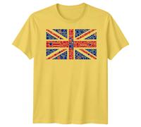T-shirt Union Jack Londra Inghilterra Gran Bretagna regalo souvenir uomo...