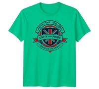 T-shirt Union Jack Unite The Kingdom British Patriot Great Britain...
