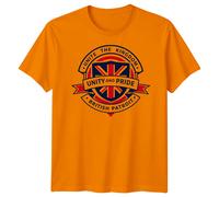 T-shirt Union Jack Unite The Kingdom British Patriot Great Britain...