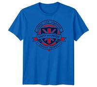 T-shirt Union Jack Unite The Kingdom British Patriot Great Britain...