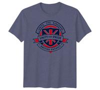 T-shirt Union Jack Unite The Kingdom British Patriot Great Britain...