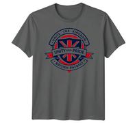 T-shirt Union Jack Unite The Kingdom British Patriot Great Britain...