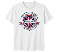 T-shirt Union Jack Unite The Kingdom British Patriot Great Britain...