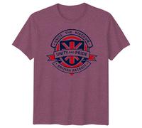 T-shirt Union Jack Unite The Kingdom British Patriot Great Britain...