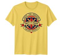 T-shirt Union Jack Unite The Kingdom British Patriot Great Britain...
