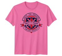 T-shirt Union Jack Unite The Kingdom British Patriot Great Britain...