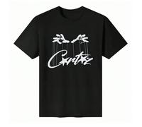 T-shirt unisex a maniche corte con scollo tondo 100% cotone - "Cruz" String - Maglietta basic con grafica ispirata ai burattini per l'estate - Top da uomo Quest'estate, fai un figurone con la nostra t