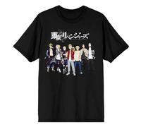 T-Shirt Unisex Adulto Con Personaggi Di Tokyo Revengers