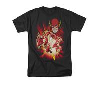 T-Shirt Unisex Adulto DC COMICS - Justice League - Speed Force - Nera