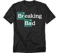 T-Shirt Unisex con Logo Breaking Bad, Nero, M