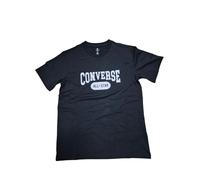 T-shirt Unisex Converse Retrò Logo Standard Fit - Nero