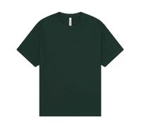 T-Shirt Unisex In Cotone Pesante Boxy Bell Canvas A Manica Corta Collo A Barca