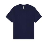 T-Shirt Unisex In Cotone Pesante Boxy Bell Canvas A Manica Corta Collo A Barca