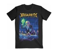 T-Shirt Unisex Megadeth Rust IN Peace 30th Anniversary Licenza Ufficiale MEGATS1