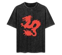 T-Shirt Unisex Retro Dean Blunt ZUSHI Cotton Round Neck Black XL
