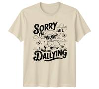T-shirt unisex Scusate sono in ritardo I Was Dilly Dallying Lamb Animals...