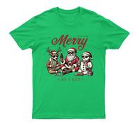 T-shirt unisex uomo donna This Is As Merry As I Get Christmas Holidays