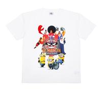 T-shirt Universal Studio Japan Minions Minion bianca VILLAIN-CON (Unisex)