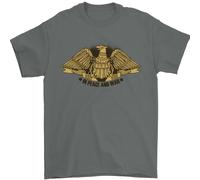 T-Shirt Uomo 100% Cotone Risorse Naturali Degli Stati Uniti In Pace E Guerra