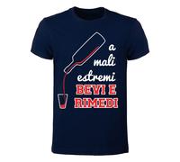 T-shirt Uomo - A mali estremi bevi e rimedi