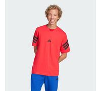T-shirt Uomo Adidas Future Icons 3 strisce - Rosso