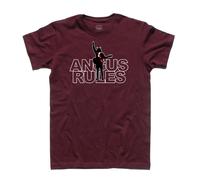 T-shirt uomo Angus Young Rules News Highway to Hell chitarra guitar