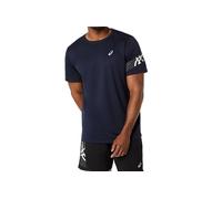 T-Shirt Uomo Asics ICON SS TOP Manica Corta Sport 2011D458 401 Blu