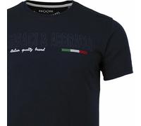 T-shirt uomo Baci & Abbracci manica corta girocollo con logo ricamato - BAM3413B