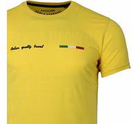 T-shirt uomo Baci & Abbracci manica corta girocollo con logo ricamato - BAM3413B