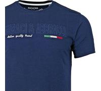 T-shirt uomo Baci & Abbracci manica corta girocollo con logo ricamato - BAM3413B
