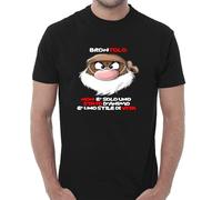 T-Shirt Uomo Bambino Brontolo Non è Solo Uno Stato D'Animo...è Uno Stile di Vita Sport Calcio Calcetto Tempo Libero Relax Maglietta Tracksuit