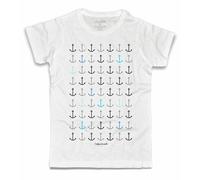 T-shirt uomo bianca I Refuse To Sink Blood On the Dance Floor Ancora Anchor