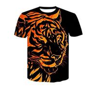 T-Shirt Uomo Black Skull Men Skeleton T-Shirt Punk Rock Gun Blue T-Shirt 3D Print T-Shirt Vintage Mens Clothing Summer White Top,D-625,XL