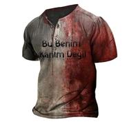 T Shirt Uomo Bloody Tshirt Sanguinante Deguisement Halloween Uomo Horror Costume Halloween Blood Costume Sangue Alto Deguisement Che fa paura