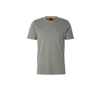 BOSS T-shirt in jersey di cotone con toppa con logo - Style Tales, 50508584 Grigio L