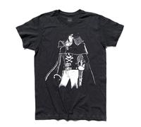 T-shirt uomo CAPITAN pirata jolly roger teschio arcadia