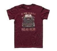 T-shirt uomo cinema film cult Overlook Hotel shine murder horror Jack Nicholson