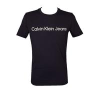 T-shirt uomo CK CALVIN KLEIN JEANS manica corta girocollo con stampa logo davant