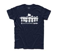 T-shirt uomo Clyde e la sua banda, The Ant Hill Mob Bulletproof Bomb corse cars