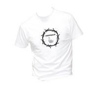 T-Shirt Uomo Cotone Basic Super vestibilità Top qualità - Prison Break Modello 3 - Divertente Humor Made in Italy (Bianco, M)