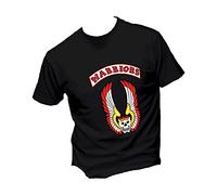 T-Shirt Uomo Cotone Basic Super vestibilità Top qualità - The Warriors - Guerrieri della Notte - Divertente Humor Made in Italy (XL,Nera)