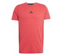 adidas - D4T Tee - Maglia funzionale L rosso