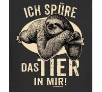 T-Shirt Uomo Das Tier In Me Witzige Regali Per Uomini Magliette Nere