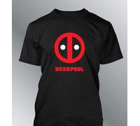 T-shirt Uomo Deadpool S M L XL XXL Anti-Eroe Marvel Comics