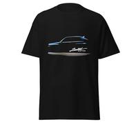 T-Shirt Uomo Delta Fans Maglietta Auto Sportiva Rally Car Anni 90 Legend Modello Integrale (IT, Testo, M, Regular, Regular, Nero)
