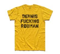 T-shirt uomo Dennis Fucking Rodman NBA Chicago Bulls Pistons Detroit basket