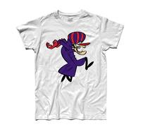 T-shirt uomo DICK DASTARDLY corse macchine Muttley, Penelope Pit Stop, Clyde