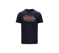 T-shirt Uomo Diesel t-diegor a19700 81e t-shirt Blu, Rosso, Bianco